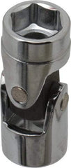 Blackhawk by Proto - 1/2", 3/8" Drive, Standard Hand Socket - 6 Points, 1-51/64" OAL, Alloy Steel, Chrome Finish - Exact Industrial Supply