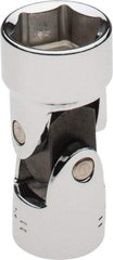 Blackhawk by Proto - 5/8", 3/8" Drive, Standard Hand Socket - 6 Points, 1-29/32" OAL, Alloy Steel, Chrome Finish - Exact Industrial Supply