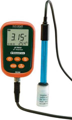 Extech - -2 to 19.99 pH, pH/mV/Temp Meter - 212°F - Exact Industrial Supply