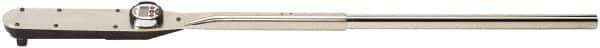 Proto - 3/4" Drive Electronic Digital Torque Wrench - 81 N/m to 813 N/m Torque, 22" OAL, 0.1 N/m Graduation, Fixed Head - Exact Industrial Supply