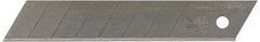 Stanley - 20 Piece Steel Snap Blade - 5-1/2" OAL - Exact Industrial Supply