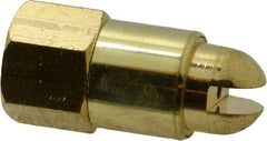 Guardair - Blow Gun High Volume - 1/4 NPT, 1-1/2" Hose Length, Brass - Exact Industrial Supply