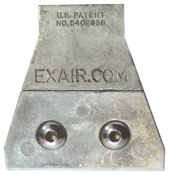 Guardair - Blow Gun Fan - 1/4 NPT, 2" Hose Length, Zinc - Exact Industrial Supply