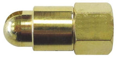 Guardair - Blow Gun Low Volume - 1/4 NPT, 1-1/2" Hose Length, Brass - Exact Industrial Supply