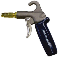 Guardair - 120 Max psi Low Volume Safety Air Gun - 1/4 NPT Inlet, Brass - Exact Industrial Supply