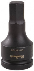 Blackhawk by Proto - 3/4" Drive, 3/4" Impact Hex Bit Socket - 3-1/2" OAL - Exact Industrial Supply
