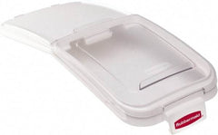 Rubbermaid - 12.1" Long x 29" Wide, Rectangular Polypropylene Lid - Use with FG360088 - Exact Industrial Supply