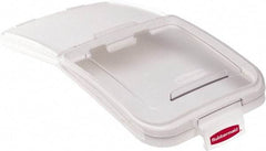 Rubbermaid - 29" Long x 14-1/2" Wide, Rectangular Polypropylene Lid - Use with FG360288 - Exact Industrial Supply