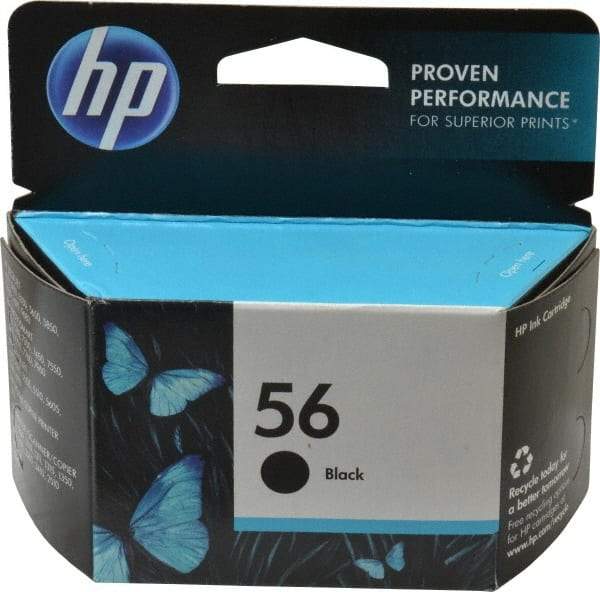 Hewlett-Packard - Black Ink Cartridge - Use with HP Deskjet 450, 5150, 5550, 5650, 5850, 9650, 9670, 9680, Digital Copier Printer 410, Officejet 6110, PhotoSmart 7150, 7260, 7350, 7450, 7550, PSC 1350, 2110, 2175, 2210. 2410, 2510 - Exact Industrial Supply