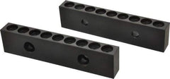 Mitee-Bite - 47.75mm High x 200mm Long x 25.4mm Wide Jaw Set - For Use with Mitee-Bite VersaGrips - Exact Industrial Supply