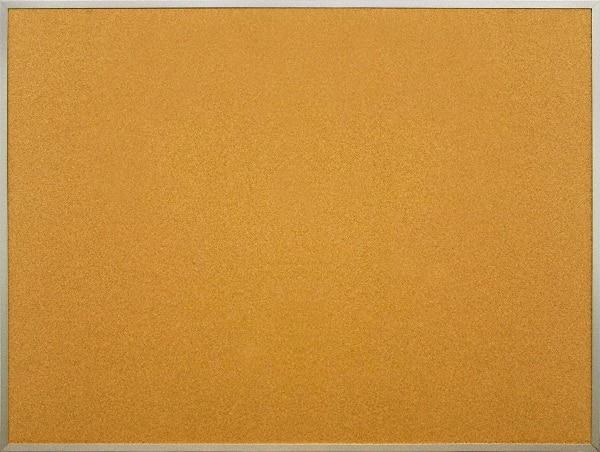 NMC - 36-1/2" Wide x 48-1/2" High Open Cork Bulletin Board - Brown - Exact Industrial Supply