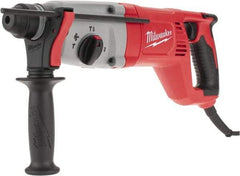 Milwaukee Tool - 120 Volt 1" SDS Plus Chuck Electric Rotary Hammer - 0 to 5,625 BPM, 0 to 1,500 RPM - Exact Industrial Supply