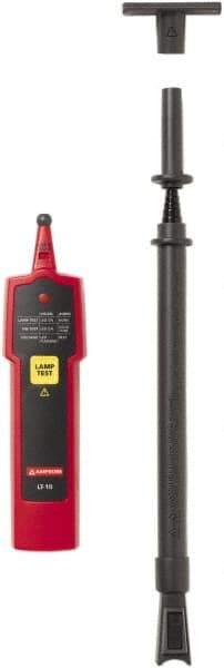 Amprobe - 9 Volt Battery, LED Display, Light Meter - Compatible with Fluorescent Lighting - Exact Industrial Supply