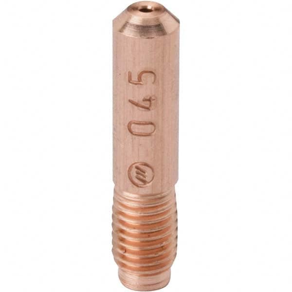 Hobart Welding Products - 0.045" Wire OD, MIG Welder Contact Tip - Exact Industrial Supply