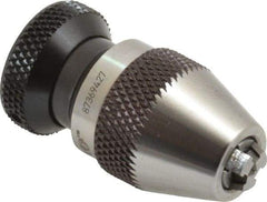 Accupro - JT0, 1/64 to 1/16" Capacity, Tapered Mount Drill Chuck - Keyless - Exact Industrial Supply