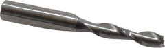 Onsrud - 3/16" Cutting Diam x 3/4" Length of Cut, 2 Flute, Upcut Spiral Router Bit - Uncoated, Right Hand Cut, Solid Carbide, 2" OAL x 1/4" Shank Diam, Double Edge, 30° Helix Angle - Exact Industrial Supply