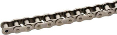 U.S. Tsubaki - 1" Pitch, ISO 16B, British Standard Roller Chain - Chain No. 16BSS, 10,560 Lb. Capacity, 10 Ft. Long, 5/8" Roller Diam, 0.67" Roller Width - Exact Industrial Supply