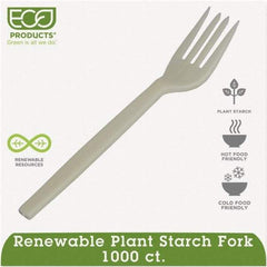 ECO PRODUCTS - Plant Starch Fork - Plant Starch - Exact Industrial Supply