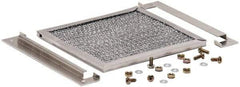 Cooper B-Line - Electrical Enclosure Steel Filter - For Use with Enclosure Louver Plate Kits - Exact Industrial Supply