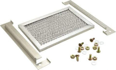 Cooper B-Line - Electrical Enclosure Steel Filter - For Use with Enclosure Louver Plate Kits - Exact Industrial Supply