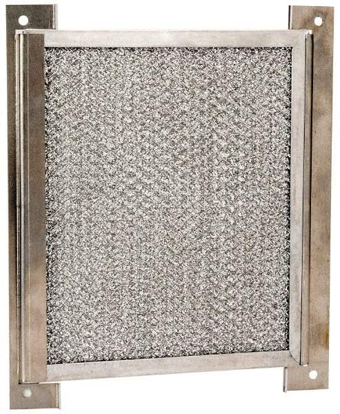 Cooper B-Line - Electrical Enclosure Steel Filter - For Use with Enclosure Louver Plate Kits - Exact Industrial Supply