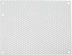 Cooper B-Line - 6-7/8" OAW x 8-7/8" OAH Powder Coat Finish Electrical Enclosure Perforated Panel - 10" x 8" Box, 16 Gauge Steel, Use with 1084-12CHC/1084-12CHCS/1086-12CHC - Exact Industrial Supply