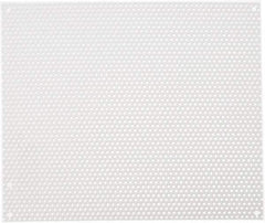 Cooper B-Line - 10-7/8" OAW x 12-7/8" OAH Powder Coat Finish Electrical Enclosure Perforated Panel - 14" x 12" Box, 16 Gauge Steel, Use with 14126-12CHC/14126-12CHCS/14128-12CHC - Exact Industrial Supply