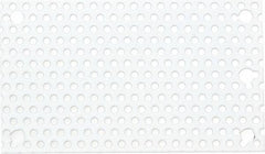 Cooper B-Line - 2-7/8" OAW x 4-7/8" OAH Powder Coat Finish Electrical Enclosure Perforated Panel - 6" x 4" Box, 16 Gauge Steel, Use with 643-12CHC/644-12CHC - Exact Industrial Supply
