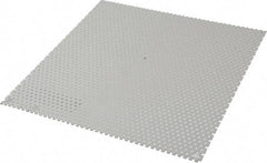 Cooper B-Line - 10-1/4" OAW x 10-1/4" OAH Powder Coat Finish Electrical Enclosure Perforated Panel - 12" x 12" Box, 16 Gauge Steel, Use with 12126 RHC - Exact Industrial Supply