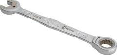 Wera - 11/16" 12 Point Combination Wrench - 9-13/32" OAL, Chrome Molybdenum Steel, Satin Finish - Exact Industrial Supply