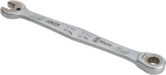 Wera - 5/16" 12 Point Combination Wrench - 5-3/4" OAL, Chrome Molybdenum Steel, Satin Finish - Exact Industrial Supply