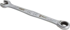 Wera - 11mm 12 Point Combination Wrench - 6-1/2" OAL, Chrome Molybdenum Steel, Satin Finish - Exact Industrial Supply