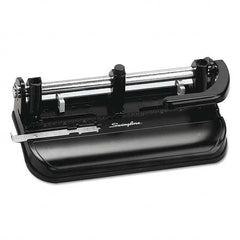 Swingline - Paper Punches Type: 32 Sheet Two-to-Seven Hole Punch Color: Black - Exact Industrial Supply