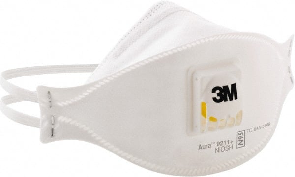 Disposable Particulate Respirator: Size Universal Exhalation Valve, Individually Wrapped, Nose Clip