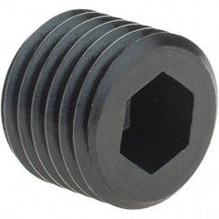 Parlec - 1/2" Hole Diameter, End Mill Holder Screw - 7/16-20 x 3/8" Screw - Exact Industrial Supply