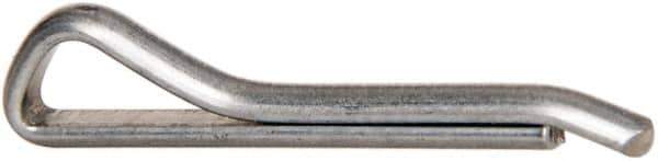 Value Collection - 7/64" Diam x 3/4" Long Hammerlock Cotter Pin - Grade 2, Zinc-Plated, Steel - Exact Industrial Supply