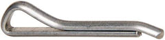 Value Collection - 7/64" Diam x 3/4" Long Hammerlock Cotter Pin - Grade 2, Zinc-Plated, Steel - Exact Industrial Supply