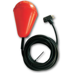 Float Switches; Pump Type: Float Switch; For Use With: Septic/Grinder Pumps; Float Style: Piggyback Horizontal Internally Weighted Float Switch; Voltage (AC): 120V AC; Horsepower: 1/2; Amperage Rating: 13.0000; Cord Length: 20; Mount Type: Drop-in; Minimu
