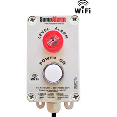 High-Water Alarms; Voltage: 100-120 VAC; Maximum Operating Temperature C: 60.000; Material: Polycarbonate; Alarm Level: White Power Indicator Light; Email; Red warning light; Text; 90DB Horn; Phone Call; For Use With: Grinder Pump; Water Storage Tank; Sum