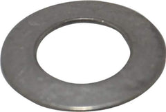 Gardner Spring - 1/4" Bolt, 0.255" ID, Grade 302 Stainless Steel, Belleville Disc Spring - 1/2" OD, 0.036" High, 0.022" Thick - Exact Industrial Supply
