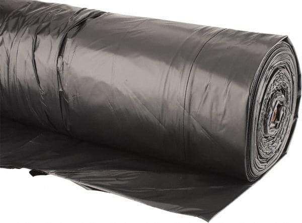 Value Collection - 100' Long x 20' Wide Polyethylene Tarp & Dust Cover - Black, 4 mil Thickness - Exact Industrial Supply