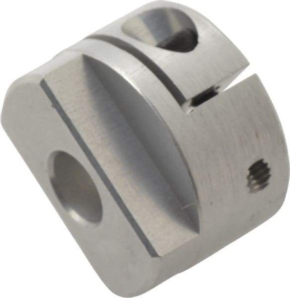 Lovejoy - 1/4" Max Bore Diam, Flexible Oldham Coupling - 0.789" OD, 1.3" OAL, Aluminum Hub with Polyacetal Insert, Order 2 Hubs with Same OD & 1 Insert for Complete Coupling - Exact Industrial Supply