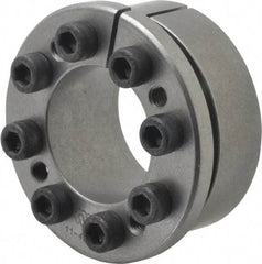 Climax Metal Products - M6 Thread, 1-3/8" Bore Diam, 2.362" OD, Shaft Locking Device - 8 Screws, 10,024 Lb Axial Load, 2.618" OAW, 0.669" Thrust Ring Width, 574 Ft/Lb Max Torque - Exact Industrial Supply