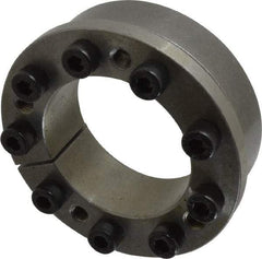 Climax Metal Products - M8 Thread, 2-7/16" Bore Diam, 3.74" OD, Shaft Locking Device - 9 Screws, 20,836 Lb Axial Load, 4.016" OAW, 0.787" Thrust Ring Width, 2,116 Ft/Lb Max Torque - Exact Industrial Supply