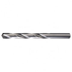 #7 RHS / RHC HSS+TCT 118 Degree 4-Facet Point Carbide Tipped Jobber Drill - Bright - Exact Industrial Supply