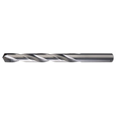 3/8 RHS / RHC HSS+TCT 118 Degree 4-Facet Point Carbide Tipped Jobber Drill - Bright - Exact Industrial Supply