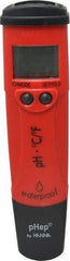 Hanna Instruments - -2 to 16 pH, pH Tester - 23 to 140°F, Accurate up to 0.05 pH - Exact Industrial Supply