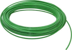 Coilhose Pneumatics - 3/32" ID x 5/32" OD, 0.32" Wall Thickness, 100' Long, Nylon 11 Tube - Green, 150 Max psi - Exact Industrial Supply