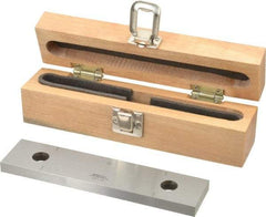 SPI - 6" Rectangular Steel Gage Block - Accuracy Grade 0, Includes NIST Traceability Certification - Exact Industrial Supply