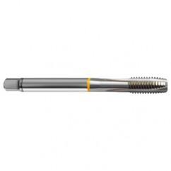 1-1/4-7 2B 4-Flute Cobalt Yellow Ring Spiral Point Plug Tap-Bright - Exact Industrial Supply